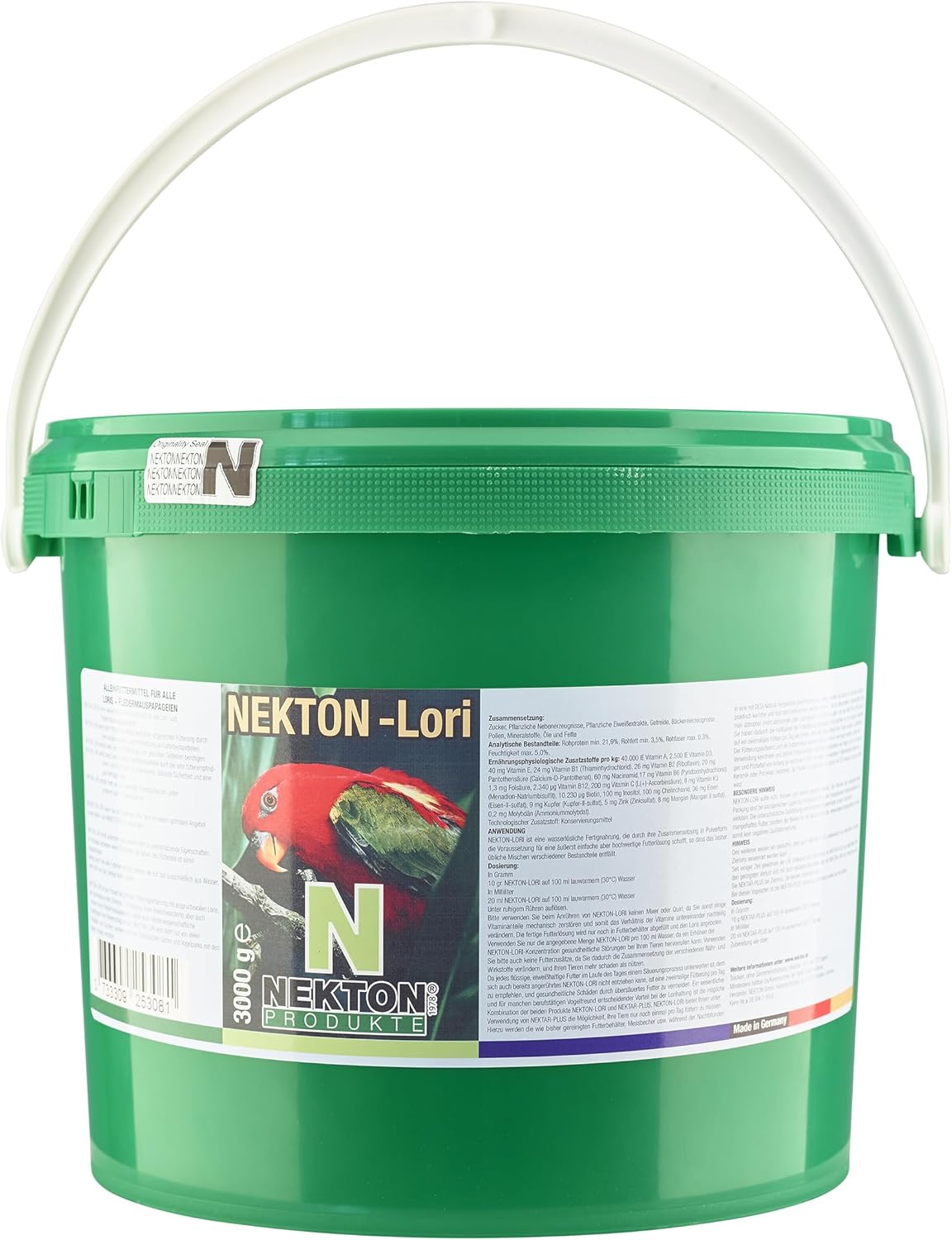 Nekton Lori, Größe: L, 1er Pack (1 x 3000 g)