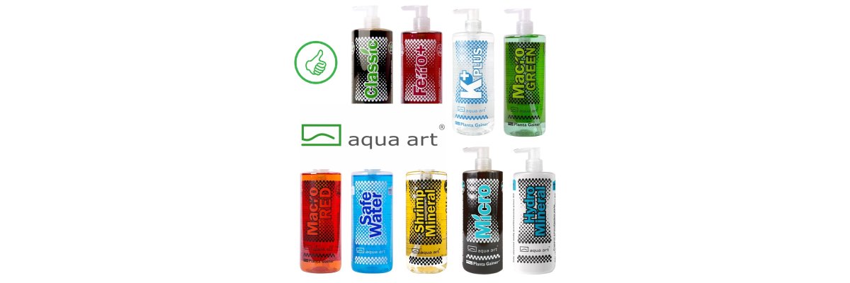 Aquaart Düngerserie & Pflegeprodukte - Aquaart Düngerserie & Pflegeprodukte